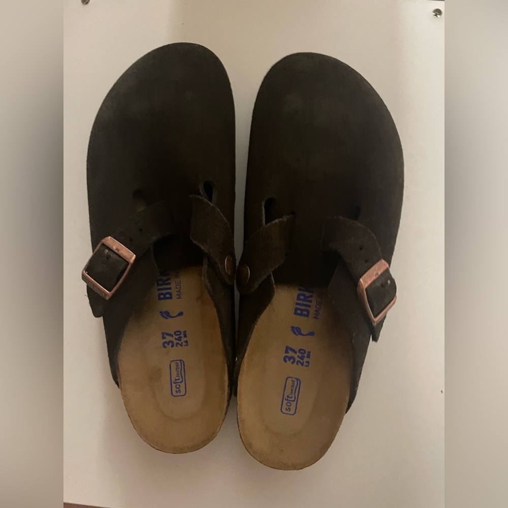 Brown Boston Birkenstock